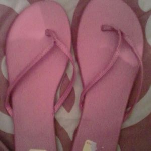 Pink New York and Company flip flops